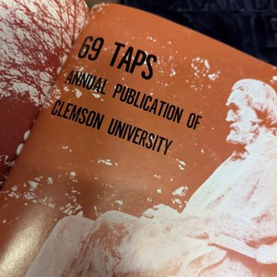 Vintage Year Books Odessa TX Clemson Univ Cullowhee NC Milligan TN