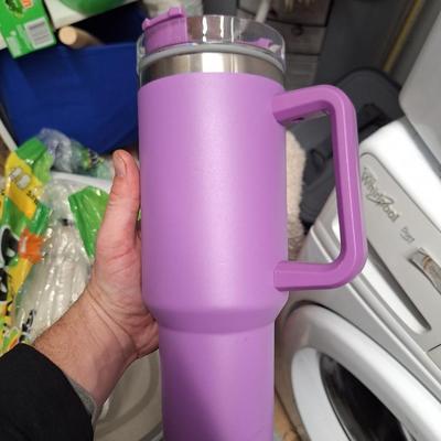 Purple thermos