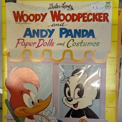 Vintage Coloring Books Huckleberry Hound GI Joe The Jetson Woody