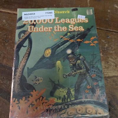 20,000 Leagues Under The Sea Book 1954