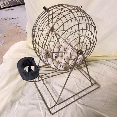 Metal Bingo Cage with Accessories (B3-DZ)