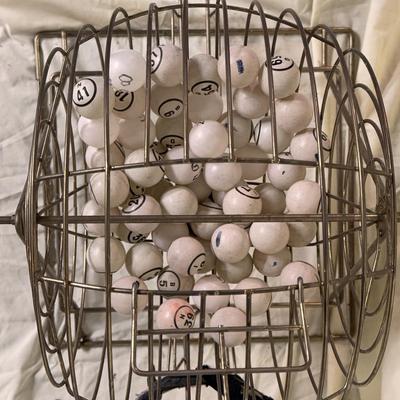 Metal Bingo Cage with Accessories (B3-DZ)
