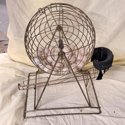 Metal Bingo Cage with Accessories (B3-DZ)