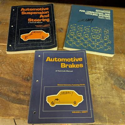 Used Automotive Text Book Manuals
