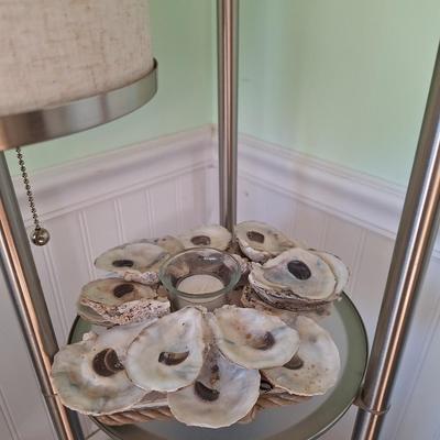 Oyster Shell Candle Holder
