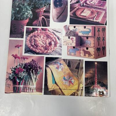 Large Hardback Book/Binder with CRAFT & DECORATING MADE SIMPLE craft ideas and instructions