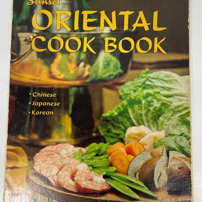 Vintage Sunset Oriental Cookbook