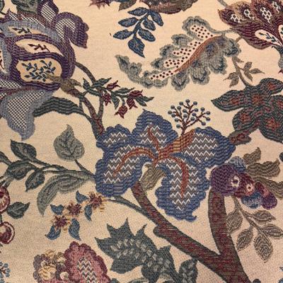 Floral Upholstered Loveseat w/ Accessories (B1-DZ)