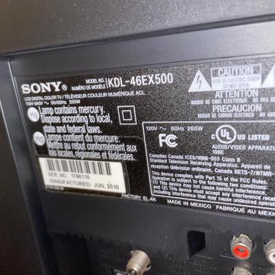 44” Sony Bravia TV & stand