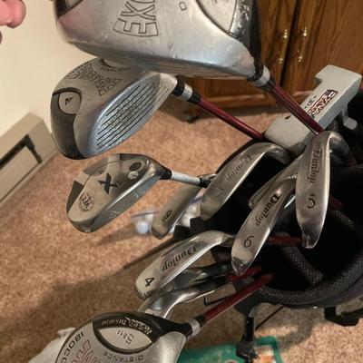 Dunlop left handed golf clubs