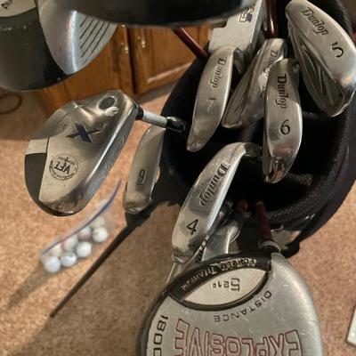 Dunlop left handed golf clubs