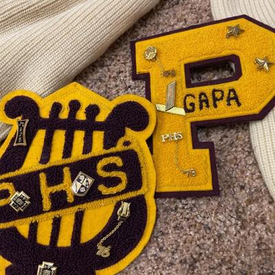 Vintage Pembina school sweater