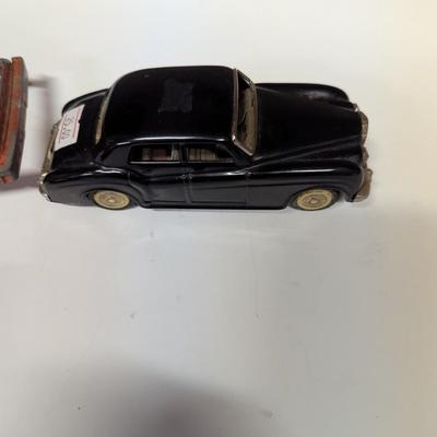 Vintage Toys Tootsie Metal Car 1960's Friction Rolls Royce