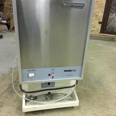 Scotsman Touchfree Counter Top Crushed Ice Maker Stainless Steel.