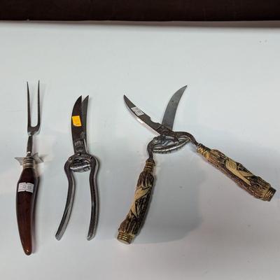 Vintage A. Wingen Jr. Solingen & Boker Tree Brand Poultry Shears