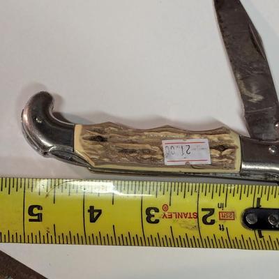 Imperial & Vanadium Stainless Steel Japan Pocket Knife & Sheath