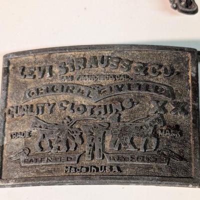 Vintage Belt Buckles Levi Strauss