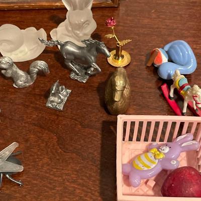 Minis and display case