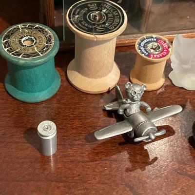 Minis and display case