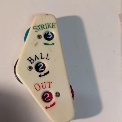 Vintage Items Bottle Openers 1950's Topps Baseball Umpire Game Pocket Counter