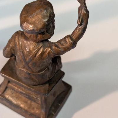 Vintage O Cedar Polish Vintage Dutch Boy Metal Painter Figure American White Cross Adhesive Ungar Element