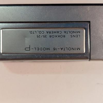 Minolta 16 Spy Camera