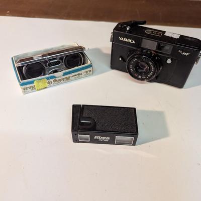 Yashica 35 MF Kueb 30M Focal Folding Opera Glasses