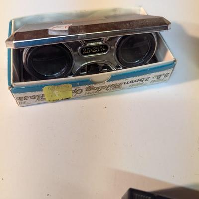 Yashica 35 MF Kueb 30M Focal Folding Opera Glasses