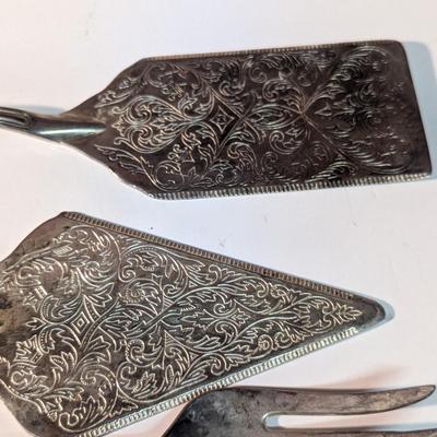 Silver Plated Serving Server Utensils