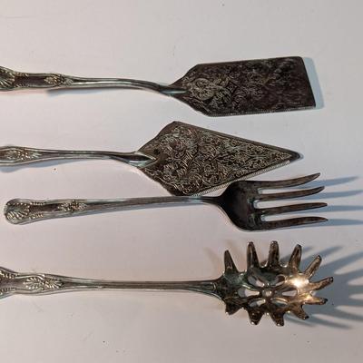 Silver Plated Serving Server Utensils