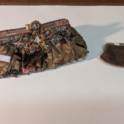 Mary Frances Purse & Vintage Coin Purses