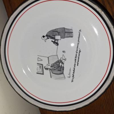 New Yorker Cheese plate set of 8