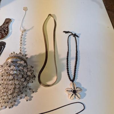 Vintage Costume Jewelry & Perfume Bottle