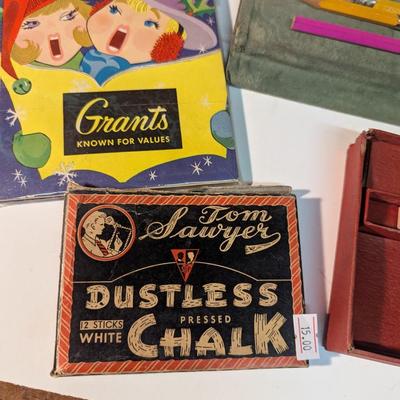 Antique Collectibles Dustless Chalk The Red Good Wonder Book