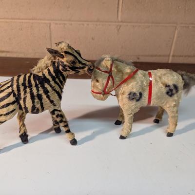 Zebra & Windup Horse No Key