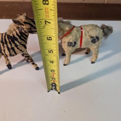 Zebra & Windup Horse No Key