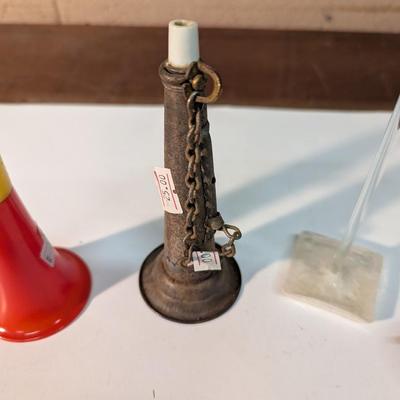 Antique Processed Plastic Aurora Car Collectibles Clown Night Light