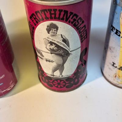 Vintage Bottle & Cans Gilley's Doc Holiday Tennent's Larger Olde Frothingslosh