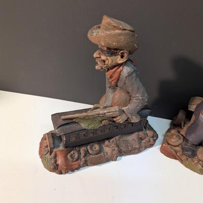 Tom Clark Jesse Train Robber Western & Pullman Resin Figures