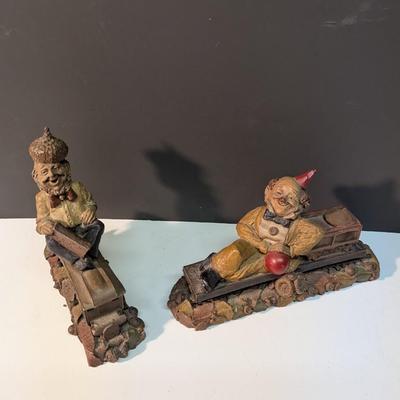Tom Clark P.S. Mail Train & Clown Train Resin Figures