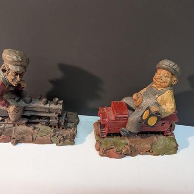 Tom Clark Chief & Train Cab Lantern Resin Figures