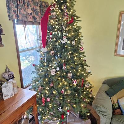 Christmas tree with decorations