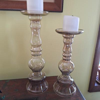 2 Candlestick holders