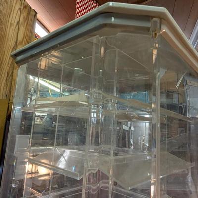 Plastic Display Case No Key