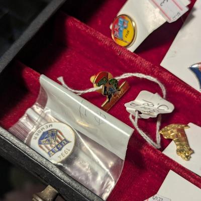 Assortment Of Lapel Pins