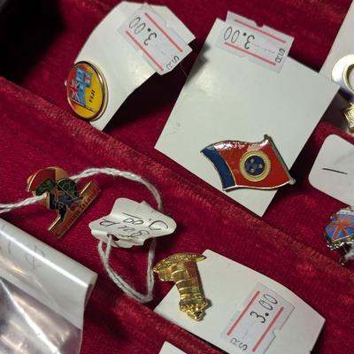 Assortment Of Lapel Pins