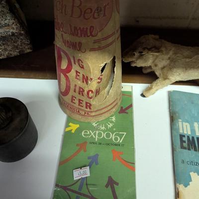 Antique Metal Camper Stickers Books