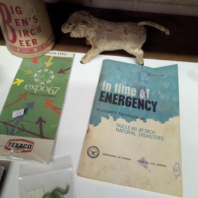 Antique Metal Camper Stickers Books