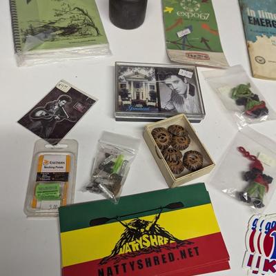 Antique Metal Camper Stickers Books