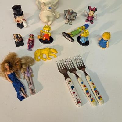 Vintage Figurines Pillsbury Dough Doll Child's Utensils